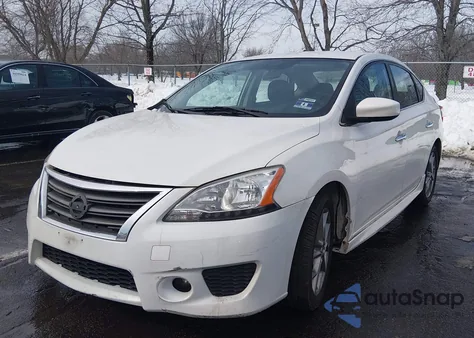 2013 Nissan Sentra Sr from USA, damaged, VIN 3N1AB7APXDL717777
